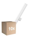 Lot 10x Osram LEDinestra HD Lighting S14d 3W 275lm - 927 Blanc Très Chaud | Meilleur Rendu Des Couleurs - Dimmable - Équivalent 27W