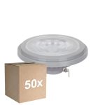 Lot 50x Noxion Spot LED G53 AR111 7.4W 450lm 40D - 930 Blanc Très Chaud | Meilleur Rendu Des Couleurs - Dimmable - Équivalent 50W