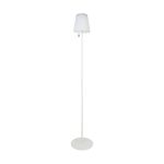 Eglo Lampadaires Salon Scordiano-L Solar Acier Blanc 2W 220lm - 830-840-865 CCT | IP44 - USB-C