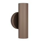 Eglo Applique Murale Portillo Acier Laiton Up & Down | Convient pour 2x GU10