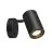 SLV Enola B Applique Murale Aluminium Noir | Convient pour 1x GU10 