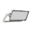 Ledvance Projecteur LED Max Radial 10 Aluminium Gris 600W 76800lm 10D - 830 Blanc Chaud | IP66 - Symétrique