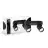 D'Lite Plafond Spot Clio Noir Inclinable| Convient pour 2x GU10