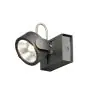 SLV Kalu Seul Mur et Plafonnier Aluminium Noir 17W 1000lm - 830 Blanc Chaud | Dimmable 
