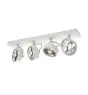 SLV Kalu Spot Aluminium Blanc | Convient pour 4x GU10 (AR111) 
