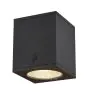 SLV Enola M Plafonnier Aluminium Gris Carré 11W 960lm 38D - 940 Blanc Froid | Extérieur - IP65 - Meilleur Rendu Des Couleurs