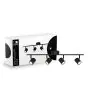 D'Lite Plafonnier Trop Sablonneux Noir| Convient Pour 4x GU10