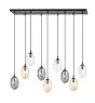 Emibig Plafonnier Astral Acier Noir | Convient pour 9x E14 - Max 10W