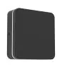 Eglo Applique Murale Pedersano Aluminium Noir 8W 800lm - 827-840-865 CCT | IP44