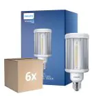 Lot 6x Philips TrueForce LED E27 HPL Claire 28W 3800lm 360D - 830 Blanc Chaud | Équivalent 125W