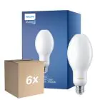 Lot 6x Philips TrueForce Core LED E27 HPL/SON Dépolie 13W 2000lm 300D - 840 Blanc Froid | Équivalent 50W