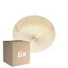 Lot 6x Nordlux Belloy Mur et Plafonnier 40 Papier/Acier Blanc | Convient pour 1x E27